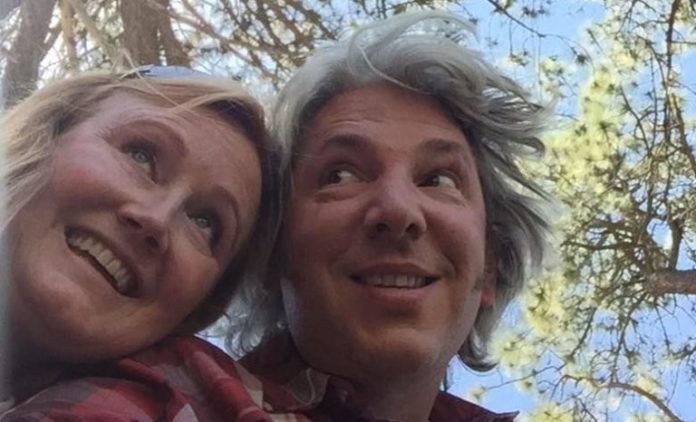 Image of Edd China with his wife, Imogen China