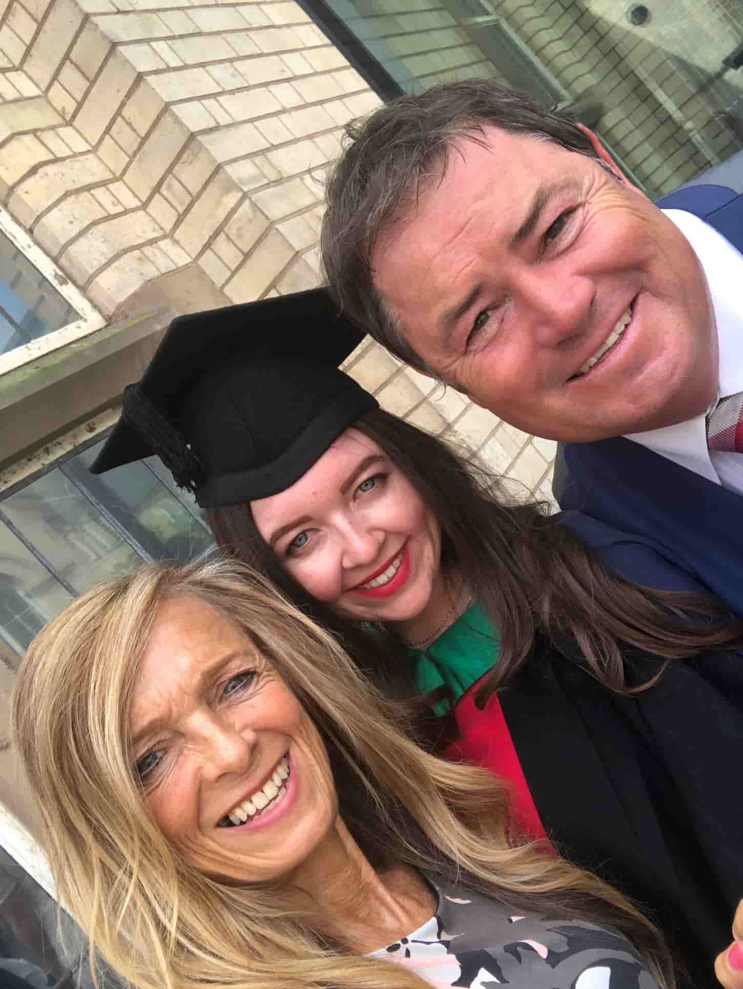 Image of Mike Brewer with his wife, Michelle Brewer, and their daughter, Chloe Nicole