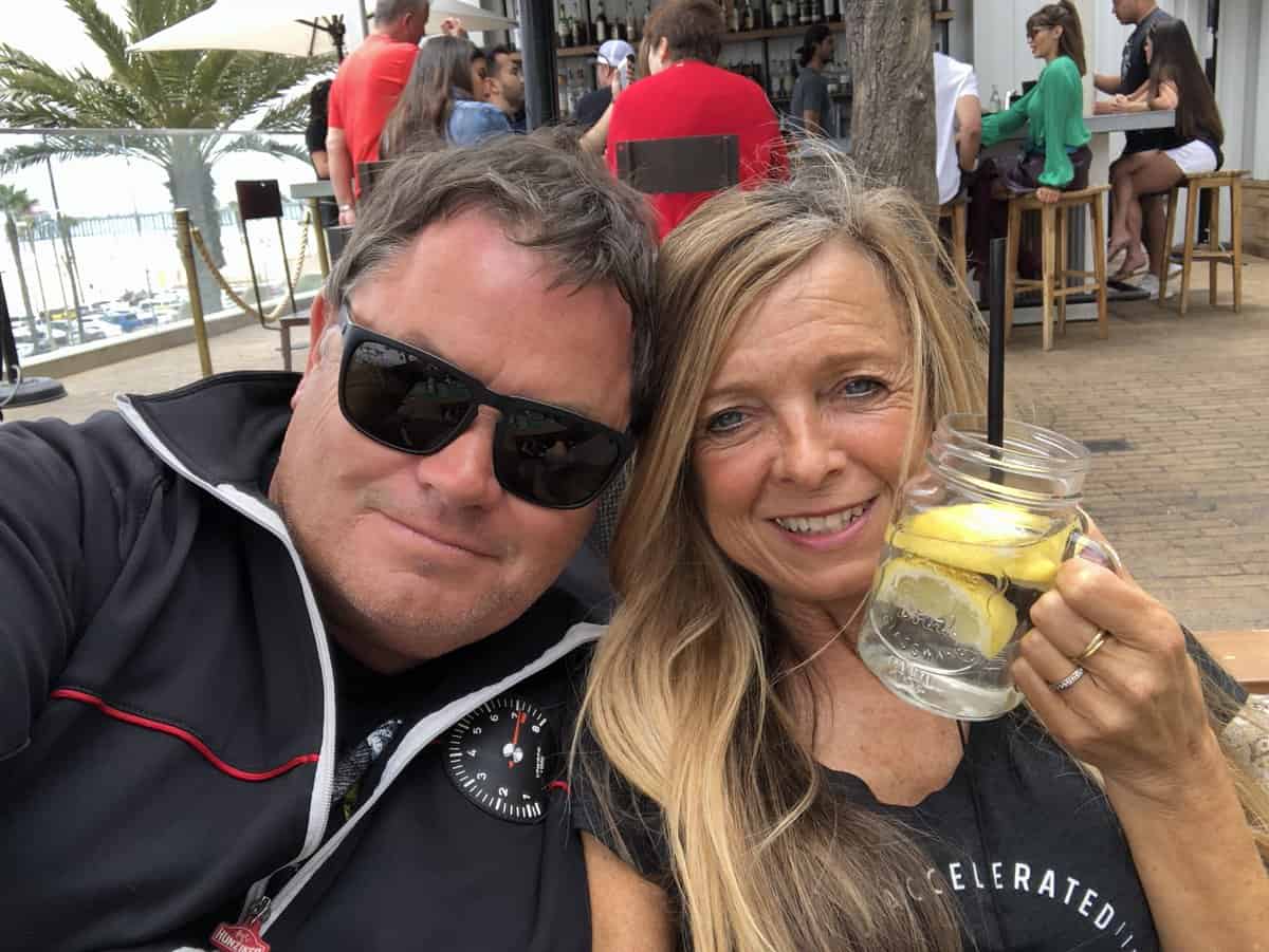 Image of Mike Brewer with his wife, Michelle Brewer