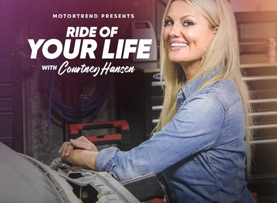 Image of Courtney Hansen on her new show called Ride of your life with Courtney Hansen